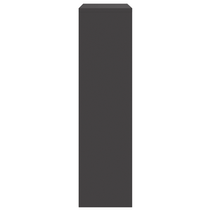 Cassetta per Pacchi Nera 44x22x82 cm Acciaio