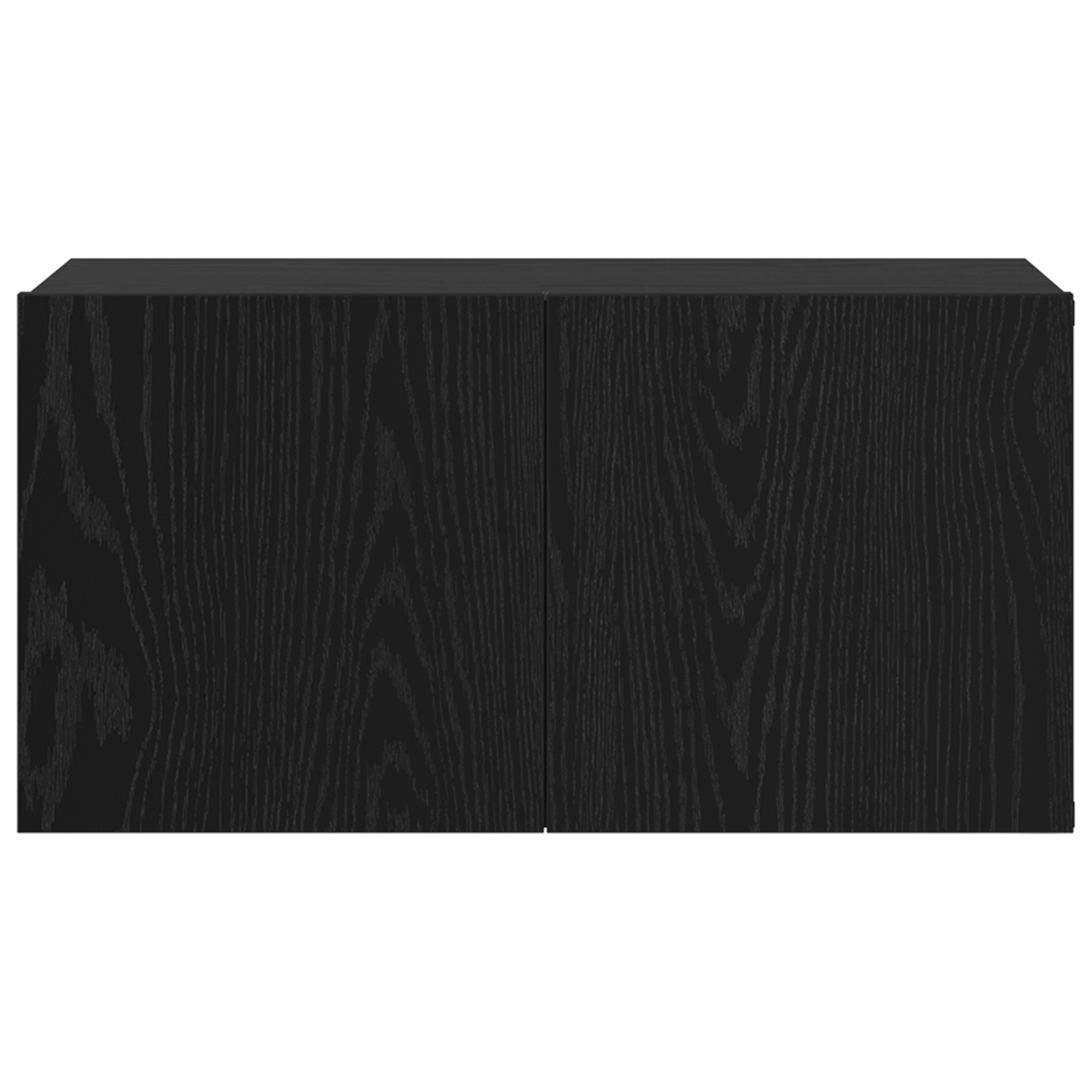 Set di Mobili TV Rovere Nero Legno ingegnerizzato Piccolo