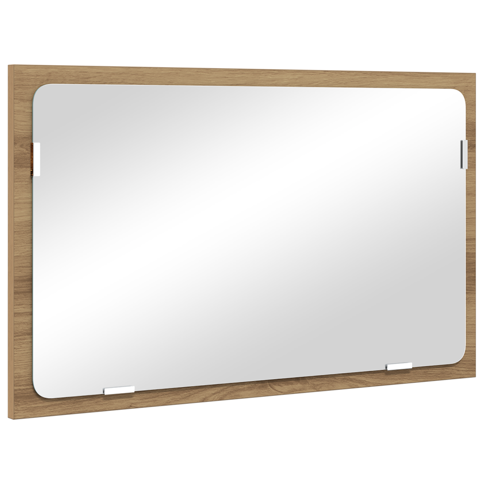 Set di mobili per il bagno 2 pezzi in rovere artigianale e legno ingegnerizzato