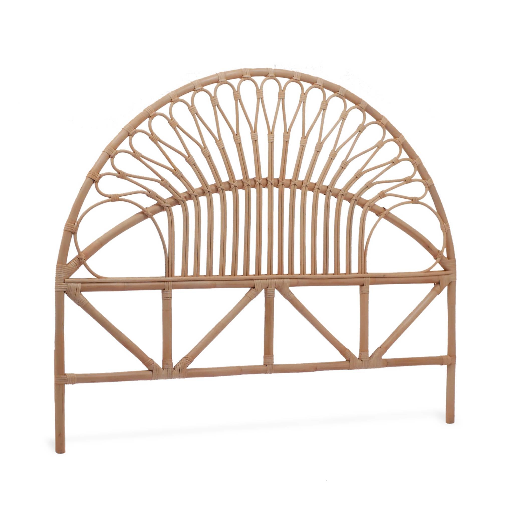 Testiera in rattan naturale per la camera per bambini