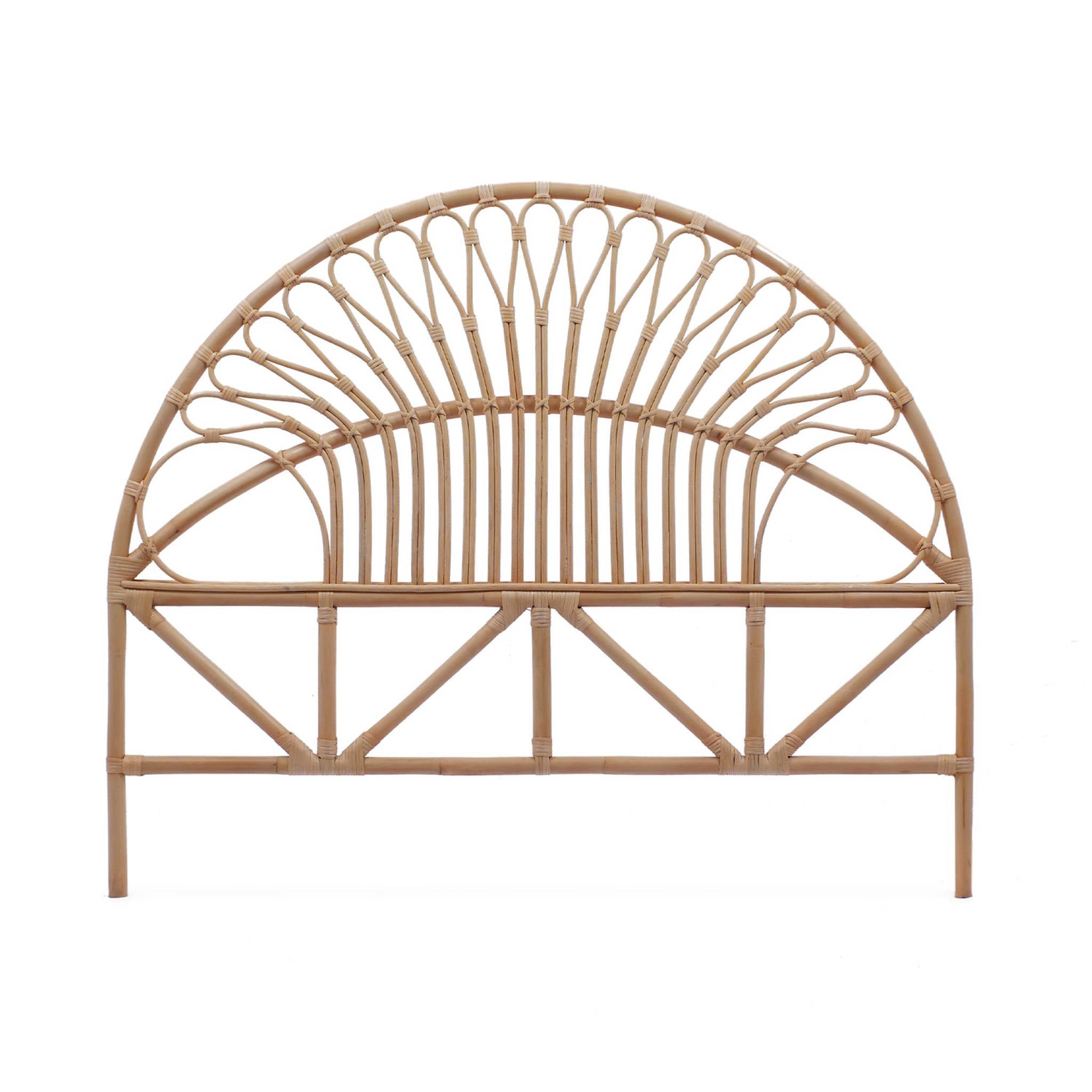 Testiera in rattan naturale per la camera per bambini