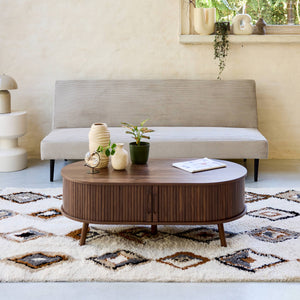 Divano panchina letto 3 posti velluto a coste piedistallo metallo,