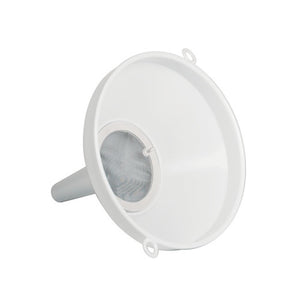 Imbuto Per Alimenti D.35 Con Porta Filtro Bianco