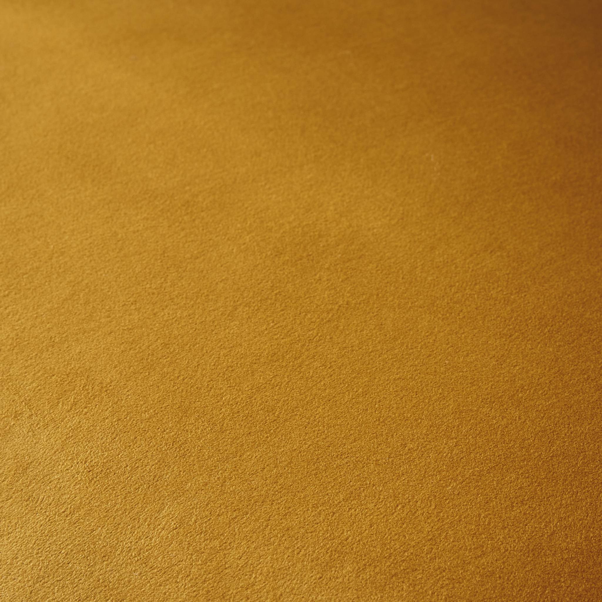 Poltrona tripode in velluto, mostarda