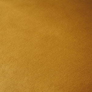 Poltrona tripode in velluto, mostarda