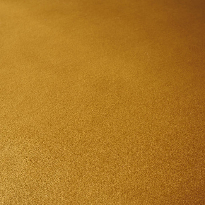 Poltrona tripode in velluto, mostarda