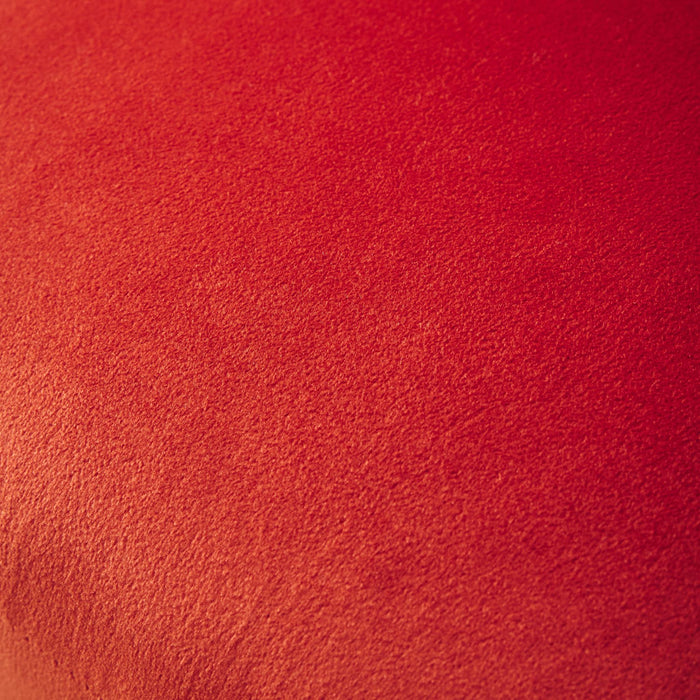 Poltrona tripode in velluto, arancione