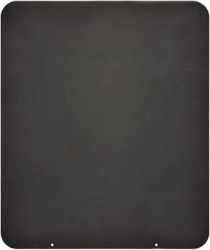 Pedana salvapavimento per stufe a legna e pellet in acciaio 70x60