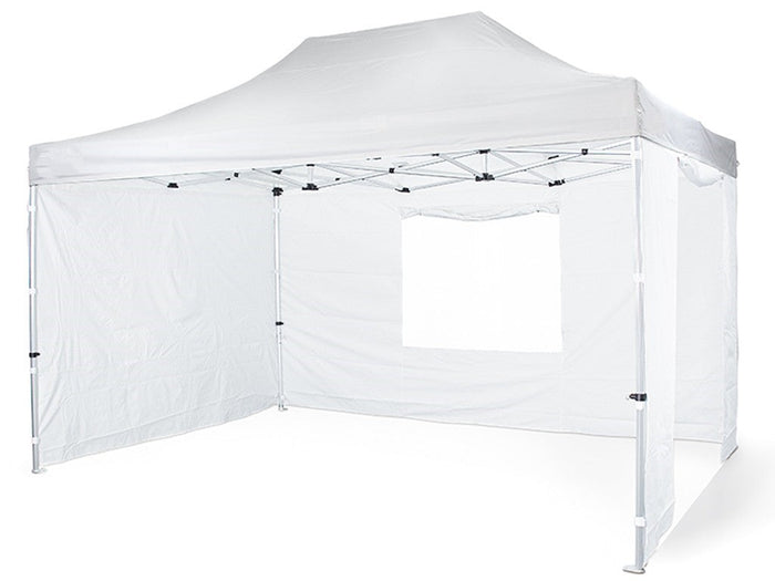 Telo tetto di ricambio 3 X 4,5 bianco per gazebo richiudibile Market