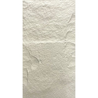 Pannello decorativo effetto roccia pietra 3D set 10 pz 7,2 mt2 rivestimento murale in PU 120 x 60 x 3 Bianco Leccese