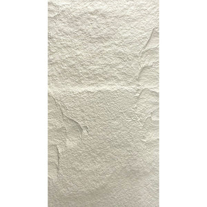 Pannello decorativo effetto roccia pietra 3D set 10 pz 7,2 mt2 rivestimento murale in PU 120 x 60 x 3 Bianco Leccese