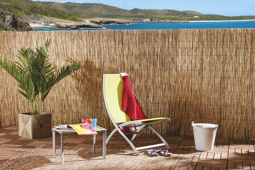 Arella Cina stuoia canniccio recinzione in cannette di bambu 3 x 2