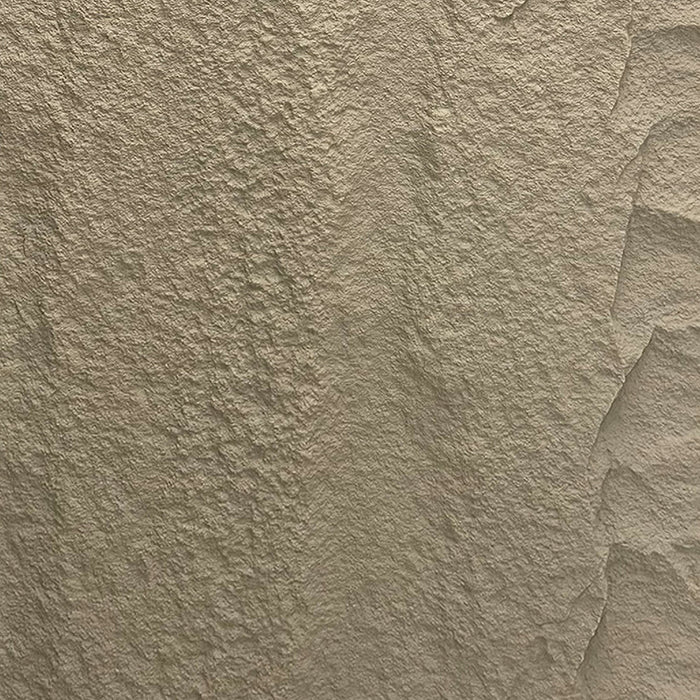 Pannello decorativo effetto roccia pietra 3D set 10 pz 7,2 mt2 rivestimento murale in PU 120 x 60 x 3 Grigio Cemento