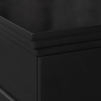 Camino a bioetanolo biocamino da terra WASHINGTON Nero L111 x P43 x H99