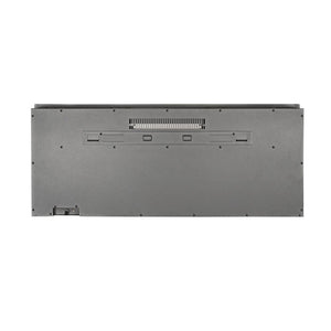 Camino elettrico caminetto da parete a incasso frontale CHICAGO130 L127 x P14 x H45