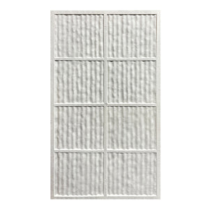 Pannello decorativo effetto pietra 3D set 12 pz 8,6 mt2 rivestimento murale in PU 120 x 60 x 2,5 Ossidana