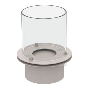 Camino a bioetanolo braciere da giardino da terra per interno esterno BOTTICELLI Terra Marrone d.40 x h54