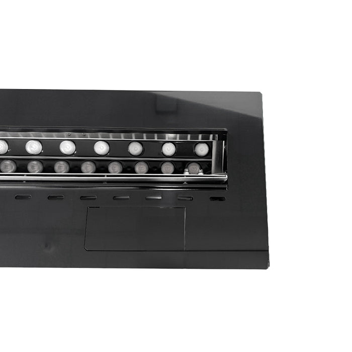 Camino elettrico a Vapore Acqueo 3D APP bruciatore inserto da incasso 75 PRO-LINE