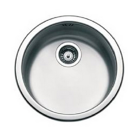 Lavello inox circolare diametro 435 mm