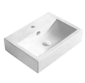 Lavabo appoggio 54x40.5 cm LA42 bianco