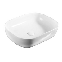 Lavabo appoggio 49x39.5 cm LA48 bianco