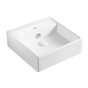 Lavabo appoggio 38x38 cm LA41 bianco