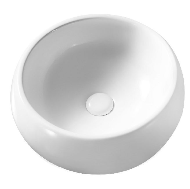 Lavabo appoggio LA37 bianco dm 39.5