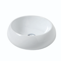 Lavabo d'appoggio 45 cm mod LA65 Bianco