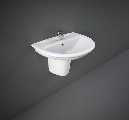 Lavabo sospeso 65 cm Rak Ceramics Karla KAWB00003 Bianco