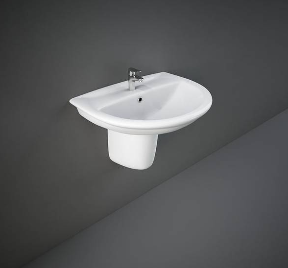 Lavabo sospeso 65 cm Rak Ceramics Karla KAWB00003 Bianco