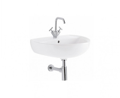 Lavabo sospeso 65 cm Geberit Colibrì 2 ex Pozzi Ginori Bianco