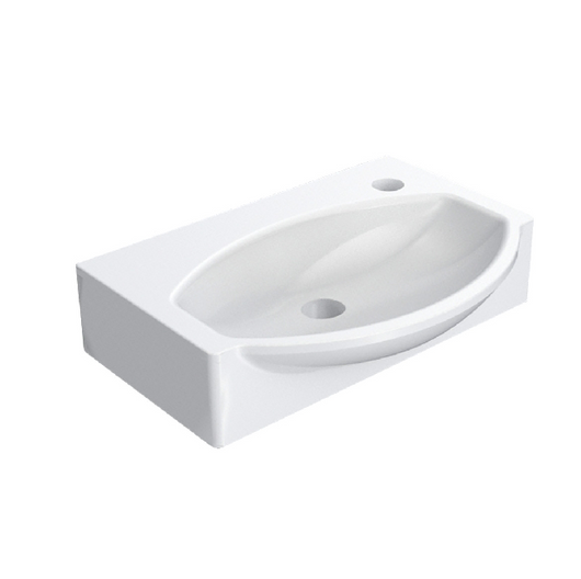 Lavabo a parete 41x30 cm mod LP96 Bianco