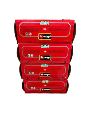 Set Modellini Auto Bburago 1:24 Ferrari Lamborghini Porsche Vintage Anni '80 '90 – Nuovi in Scatola