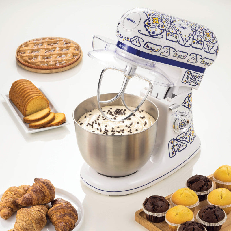 Impastatrice planetaria 2400W - 7 velocità - 5,5L - Acciaio inox