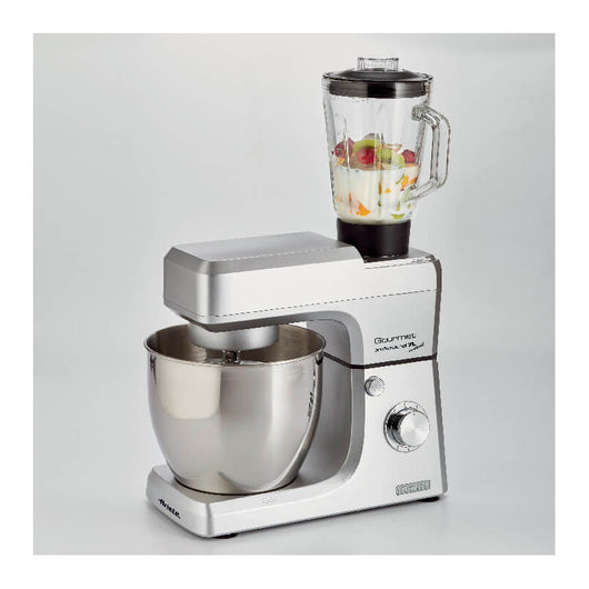 Impastatrice Planetaria con Frullatore - Ciotola 7L, Caraffa in Vetro, 1200W