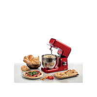 Impastatrice Planetaria Gourmet Professional 7L - 1200W - 3 Accessori - Rosso