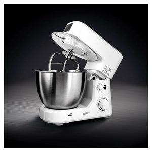Trade Shop - Impastatrice Professionale 4lt 500w 6 Velocità Da Cucina Per Impastare Montare Miscelare -
