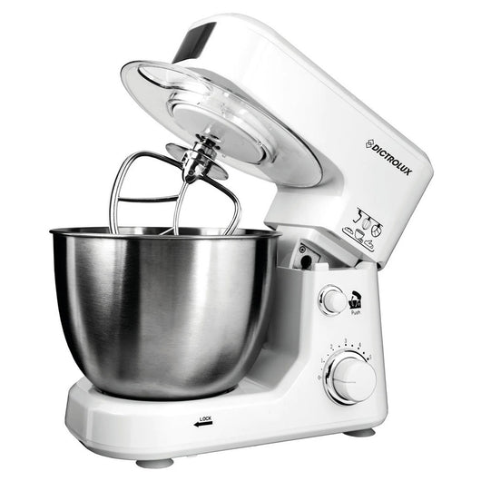 Trade Shop - Impastatrice Professionale 4lt 500w 6 Velocità Da Cucina Per Impastare Montare Miscelare -