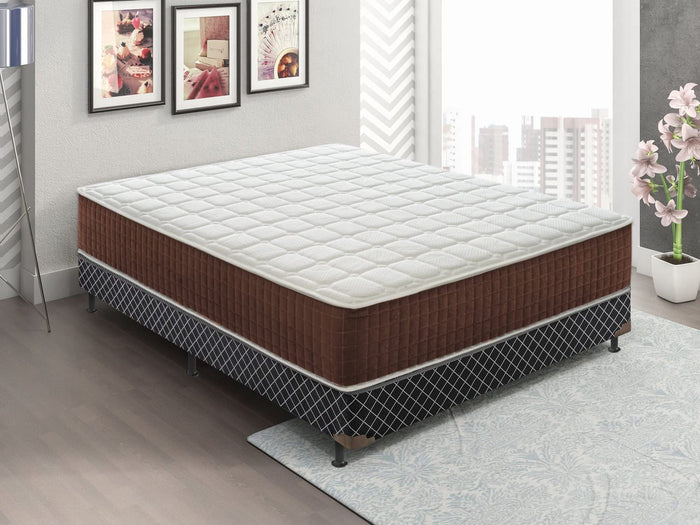 Materasso Singolo 90x190 in memory foam - Alto 28 cm - 5 cm memory foam - mod Imperial - Ortopedico
