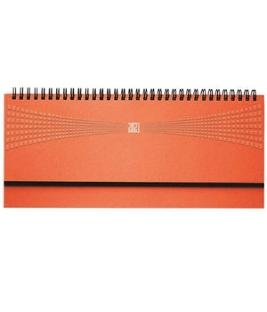 Trade Shop - In Agenda Anno Settimanale Spirale Diario 30x15cm Rigida Da Tavolo Vari Colori -