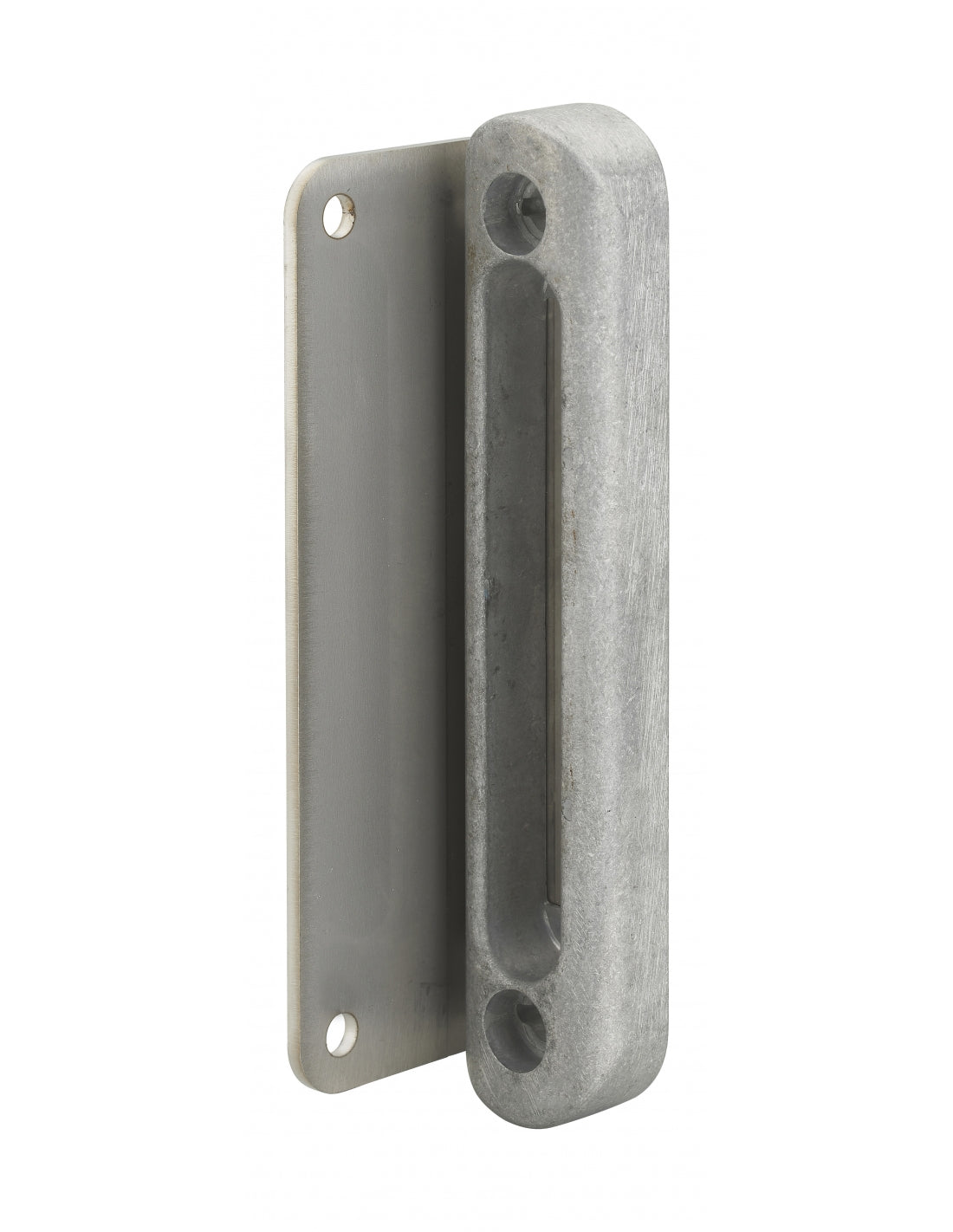 Incontro battente da avvitare  per serratura per cancelli da applicare, alluminio - THIRARD