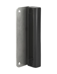 Incontro battente da avvitare per serratura per cancelli da applicare, nero rustico - THIRARD