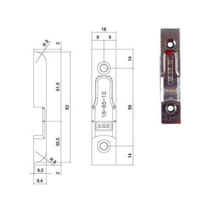 Incontro Nottolini Sicurtop Mm 18X82 W01692 Agb