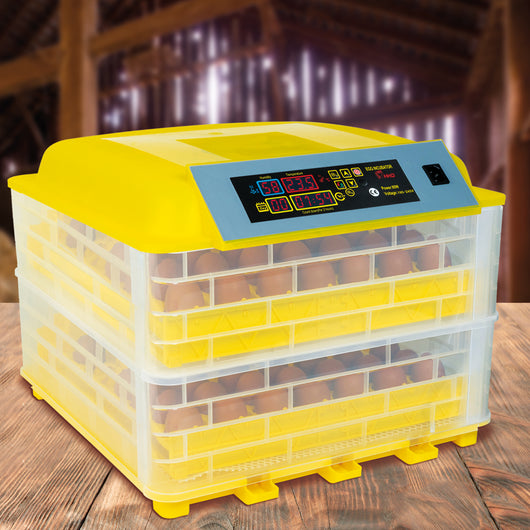 IDMarket - Incubatrice automatica per 112 uova covatrice macchina per cova artificiale incubazione uova