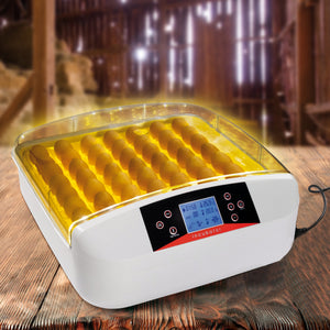 IDMarket - Incubatrice automatica PRO per 56 uova covatrice, con LED, macchina per cova artificiale incubazione uova