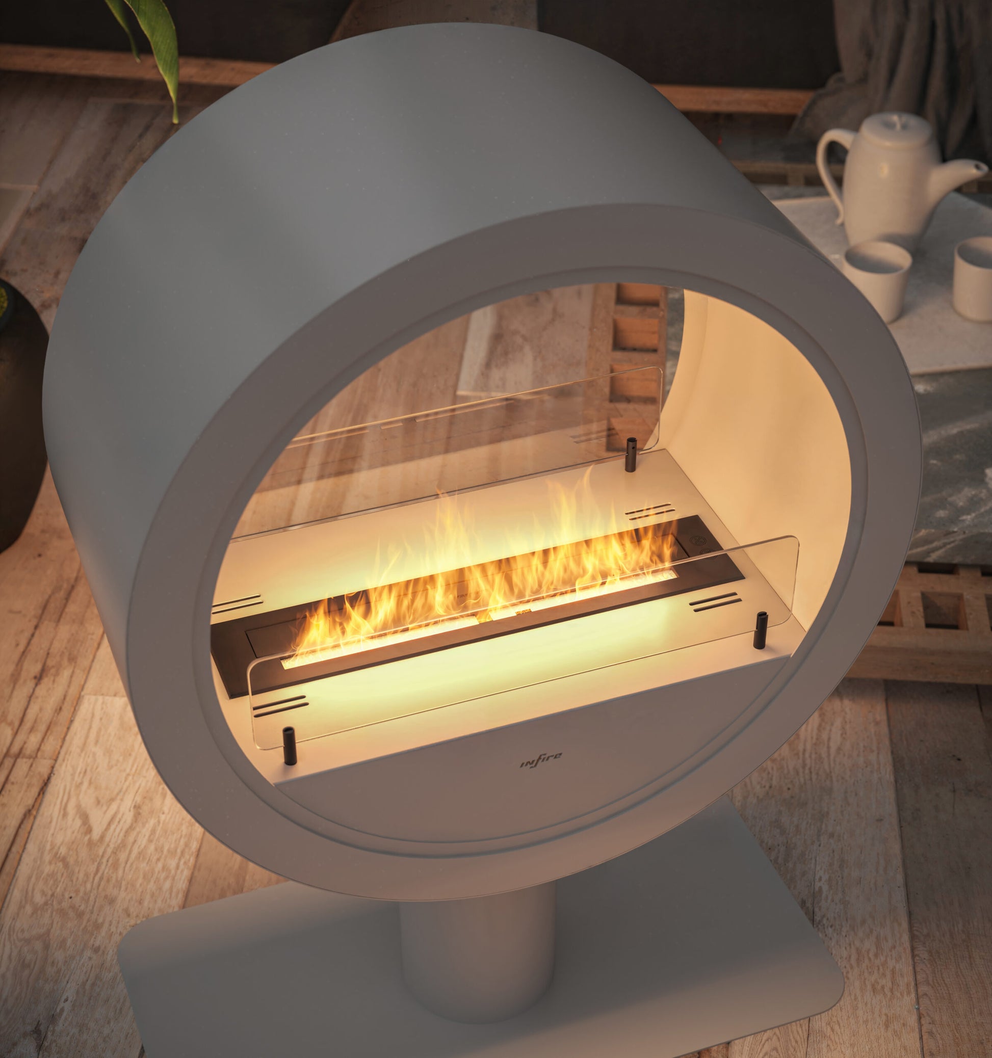 Biocamino Incyrcle Stand 2side colore Nero