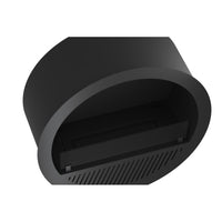 Camino a Bioetanolo da incasso Incyrcle Inside - Biocamino rotondo di design da parete d.70cm