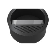 Camino a Bioetanolo da incasso Incyrcle Inside - Biocamino rotondo di design da parete d.70cm