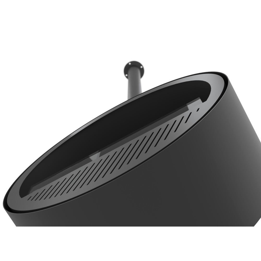 Camino a Bioetanolo sospeso da soffitto Incyrcle Slim - Biocamino rotondo di design d.70cm