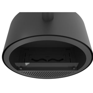 Camino a Bioetanolo sospeso da soffitto Incyrcle Slim - Biocamino rotondo di design d.70cm